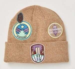 NWT FP Movement Park Patch Beanie